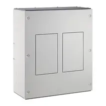 Enclosure, T-OFF range, FUSE 2*250A suits, IP20, RAL7035