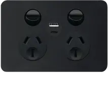 Allure. Twin Socket  + USB A+C MB