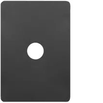 Allure 1 Gang Switch Plate MB