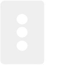 Allure 3 Gang Switch Plate MW