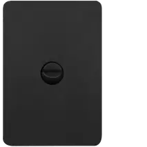Allure 1 Gang Switch Plate cw mechs MB