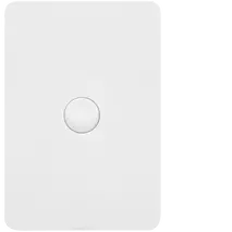 Allure 1 Gang Switch Plate cw mechs