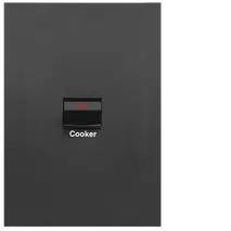 FIN Cooker switch 40A DP  Vert MB