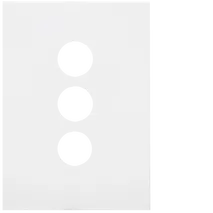 FIN 3 Gang Switch Cover MW
