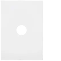 FIN 1 Gang Switch Plate MW