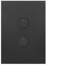 FIN 2 Gang Switch c/w 240v press mechs MB