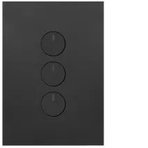 FIN 3 Gang Switch c/w 240v press mechs MB
