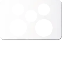 Silhouette 2G socket + switch cover MW