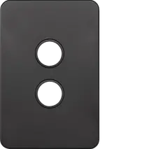 Silhouette 2G switch plate, no mech MB