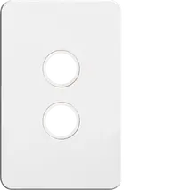 Silhouette 2G switch plate, no mech