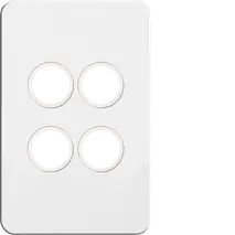 Silhouette 4G switch plate, no mech
