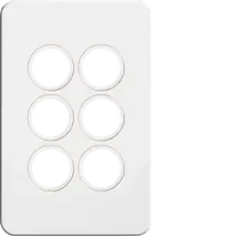 Silhouette 6G switch plate, no mech