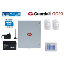 D16XCEL 4G NAV KP & GUARDALL GQ20 QUAD PIR KIT