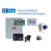 Ness DPlus Base panel + NAVIGATOR KP + SIREN Kit