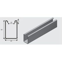 E5500 41x61mm Channel/Strut HDG