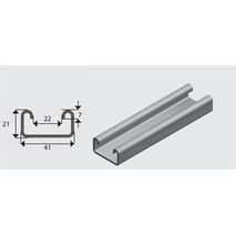 E3300 41x21mm Channel/Strut HDG