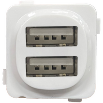 MU2AC-WH KASTA Data Comm USB Mechanisms