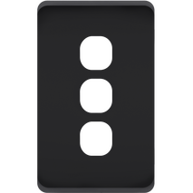 EG2SVH-MBK KASTA Unison Edgy Grid and Cover