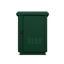 CERTECH 18RU 600mm Deep Outdoor Freestanding Cabinet. IP45 Rated, Forest Green **Made to Order**
