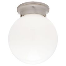 Opal 20cm DIY Batten Fix Ball Shade