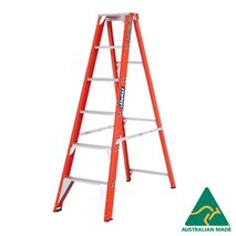 Fibreglass Single Sided Step Ladder – Ladamax [ LADDER-FSS062 ]