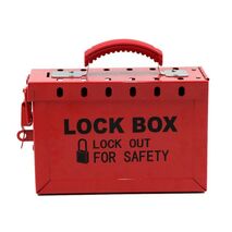 Group Lockout Lock Box 13 Hole – Volt Safety [ LOCKOUT-BOX13-NW-R ]