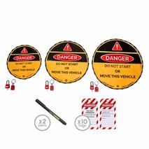 Steering Wheel Lockout Cover Kit – Volt Safety [ LOCKOUT-KIT-SW ]