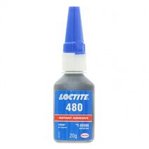 ADHESIVE, INSTANT, RUBBER TOUGHENED, 20g, 480