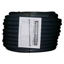 PVC FLEXIBLE CONDUIT, D/WIRE BLACK, 25mm x 30m