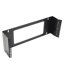 WALL MOUNT BRACKET, HINGED 4U, 100mm DEEP