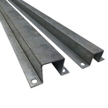 CABLE COVER, 120 x 120mm, 1.2m METAL, MAX 100mm CABLE/CONDUIT