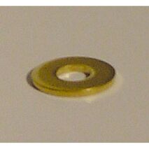 WASHER FLAT BRASS 1/4 [200]