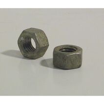 NUT HEX PRESSED 12mm GALV (20)