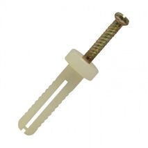 NYLON ANCHOR, ROUND HD 6.5 x 25mm, HOLE 6.5mm [200]