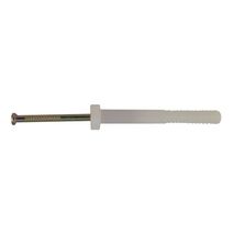 NYLON ANCHOR, ROUND HD 6.5 x 38mm, HOLE 6.5mm [200]