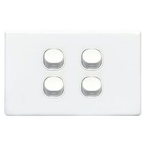 SWITCH, 16A, TWO WAY, 4 GANG