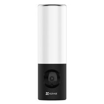 WALL LIGHT 16W 3000K BLK PIR CAMERA 4MP 700LM IP65 WIFI2.4G