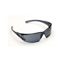 SAFETY GLASSES, SMOKE LENS ANTI-FOG, ANTI SCRATCH