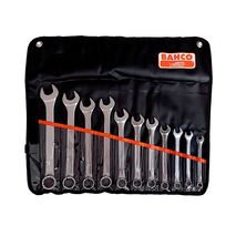 SPANNER SET, 11 PIECE COMBINED RING/OPEN END, IMPERIAL