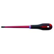 SCREWDRIVER, 1000V, SLIM LINE POZIDRIVE No2,BLADE LGTH 100mm
