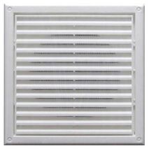 GRILLE, FIXED, WHITE, 100mm