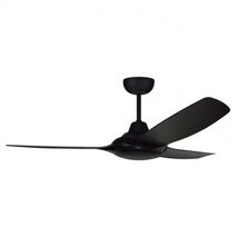 EVO II, 58in DC 3 ABS BLADED BLACK + REMOTE & WALL CONTROL