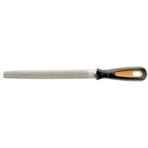 FILE, HALF ROUND BASTARD CUT 20cm, ERGO HANDLE
