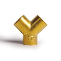 Y PIECE, 1/4in, FEMALE