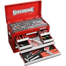 TOOL KIT, TOP CHEST METRIC/AF 176 PIECE