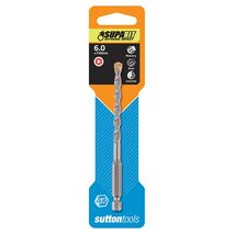 DRILL BIT, HEX SHANK, EXTREME IMPACT, MASONRY, 6 x 1100mm