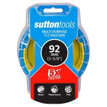 HOLESAW, MULTI PURPOSE TCT SEAMLESS, 92mm