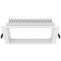HANECO AURORA SQUARE 35W D/L 3CCT IP54 DIM 200MM C/O WHITE