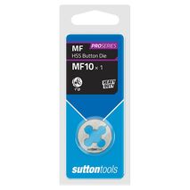 BUTTON DIE, M554 HSS 1in O.D 10mm x 1