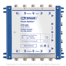 SPLITTER 2 WAY 5 WIRE F TYPE 5-2200MHZ